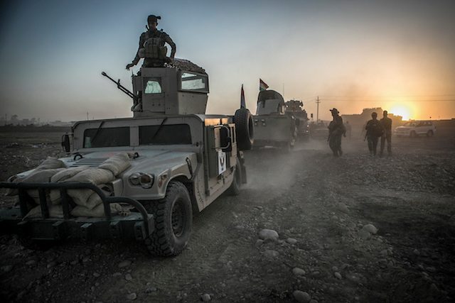 Iraq forces launch push to retake town south of Mosul