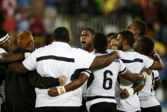 Emotional Fiji hammer Britain for historic rugby gold