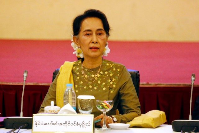 Myanmar’s Suu Kyi in China with dam project on agenda