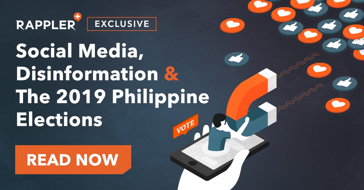 Rappler PLUS Exclusive: Investigative report on the 2019 PH Elections