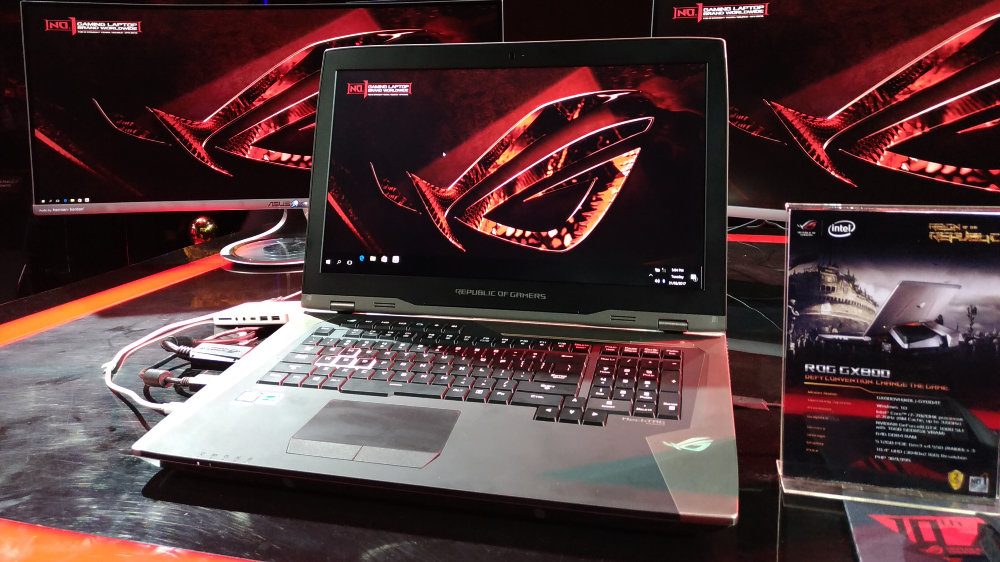 Asus launches ROG GX800 gaming laptop for P369,995