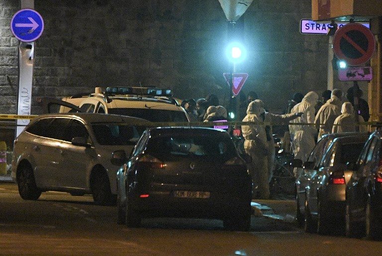 Strasbourg Christmas market gunman shot dead by French police