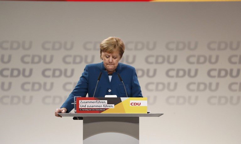 Merkel says she’s ‘fine’ after trembling spell