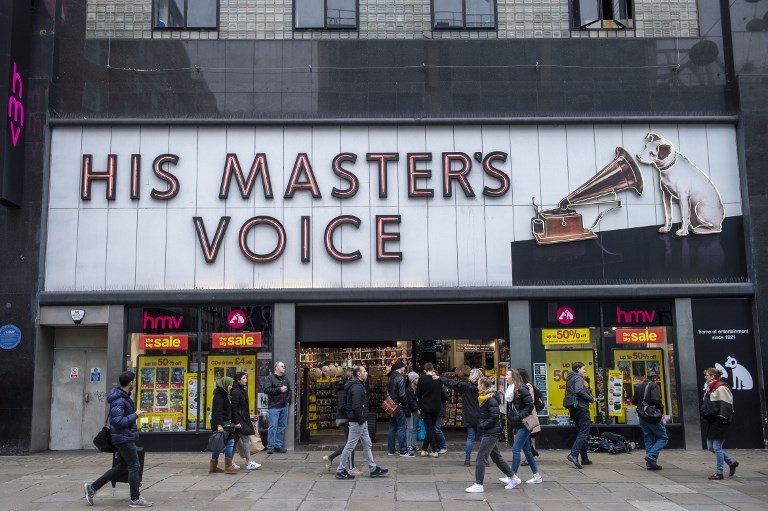 Historic music retailer HMV collapses due to digital surge