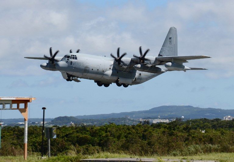 5 missing after 2 U.S. military planes crash off Japan