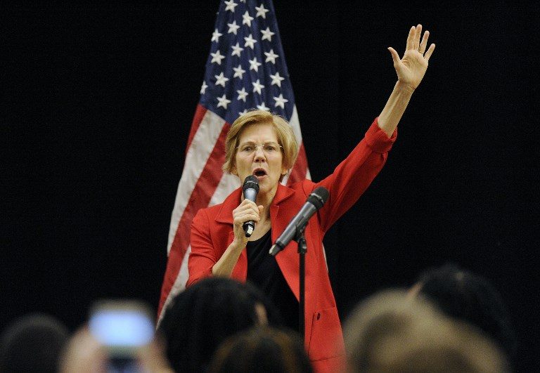 Warren dari Partai Demokrat Mengikuti Perlombaan Gedung Putih 2020