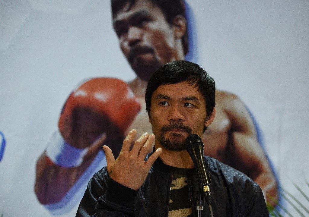 Pacquiao gives Thurman hints of his fight strategy