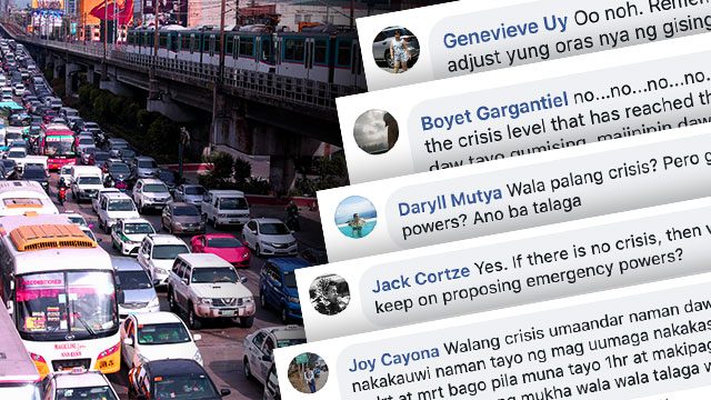 ‘Wala daw crisis?’: Netizens slam government’s denial of transpo problem