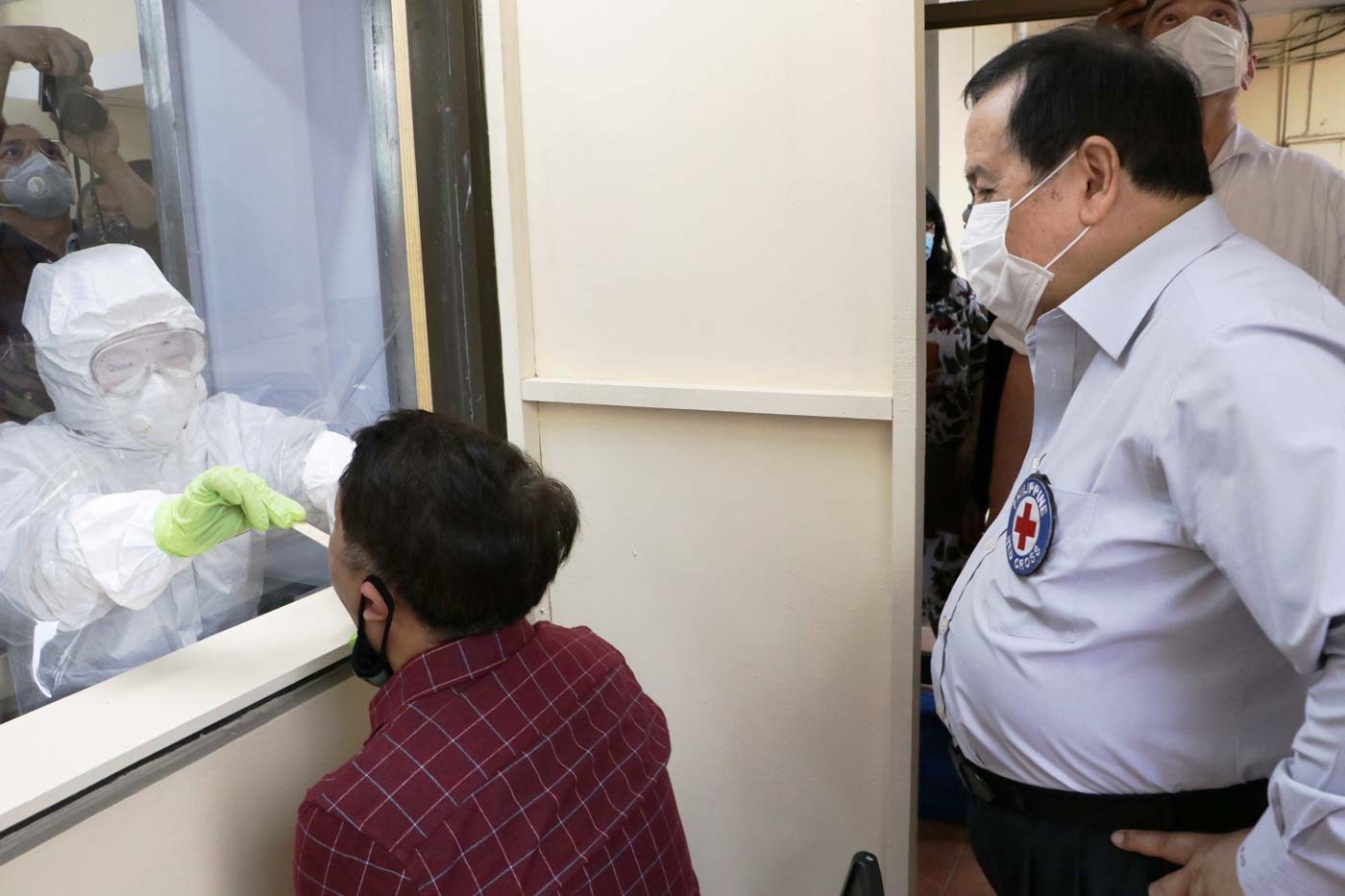 Coronavirus testing center opens in Subic Bay Freeport