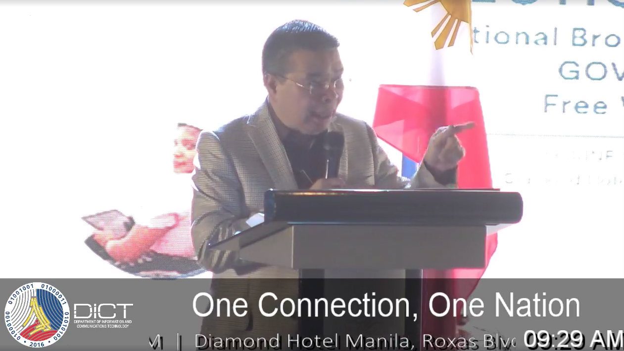 DICT assures sustained push for 3 big projects at grand event