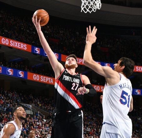 Trail Blazers down depleted 76ers