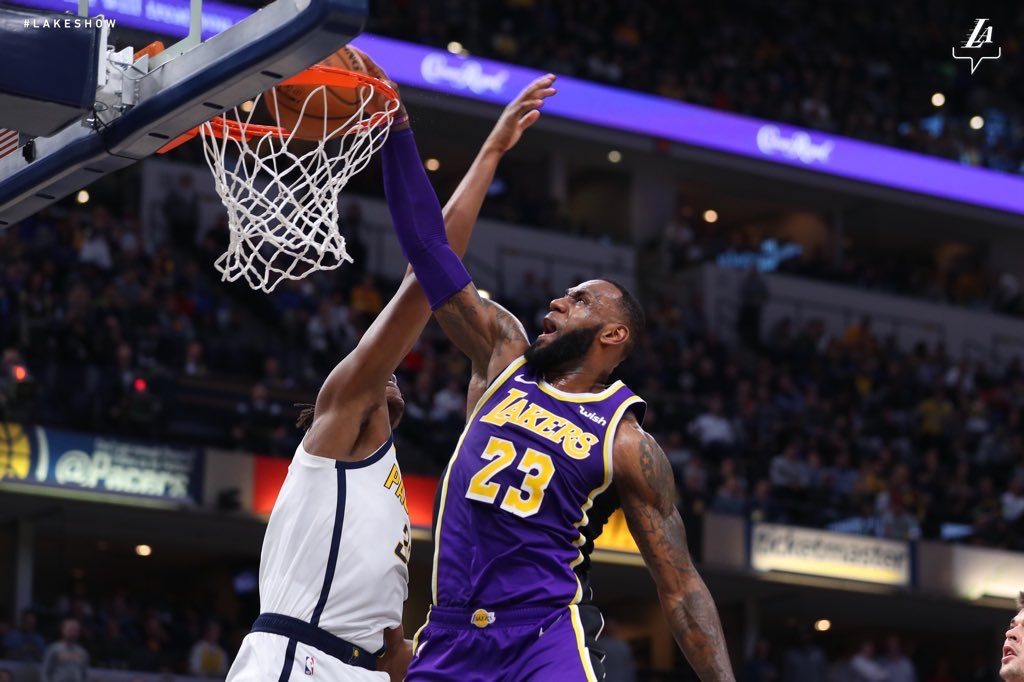 Pacers spoil record LeBron night, crush Lakers by 42 points