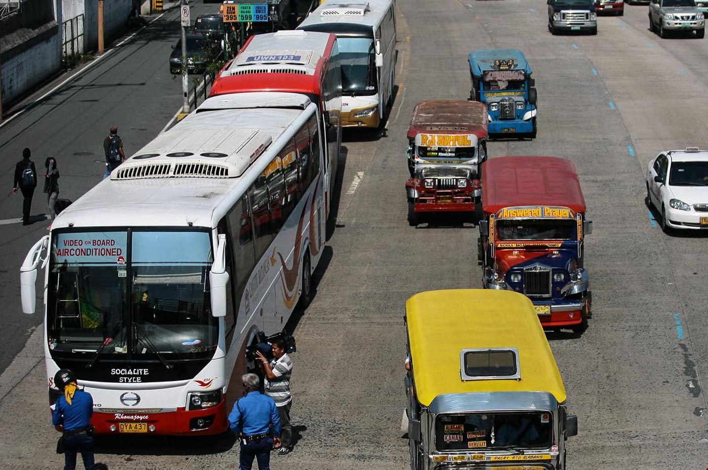 MMDA lifts number coding for provincial buses on May 10, 14