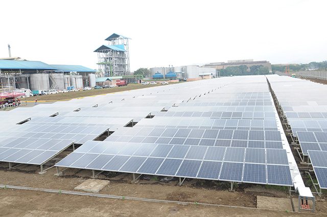 Lucio Tan’s solar power plant starts operations