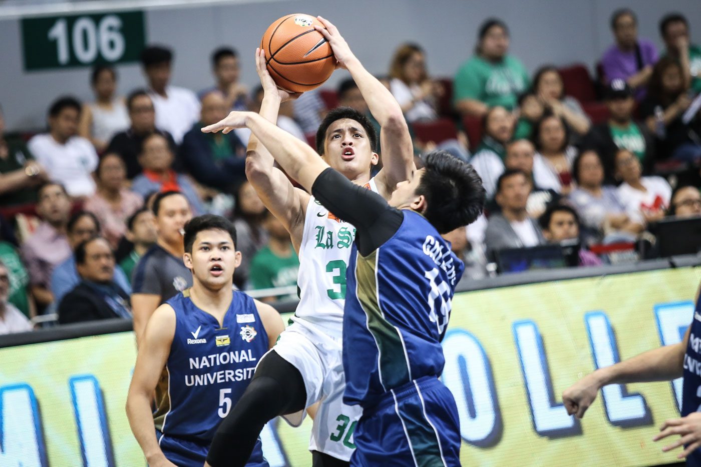 La Salle snatches first win over NU