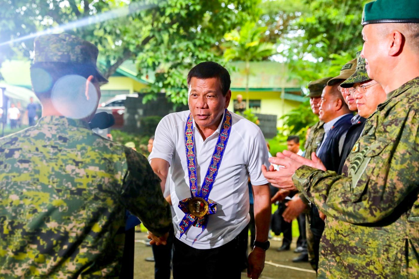 Duterte berbagi trik yang membuatnya keluar dari ROTC