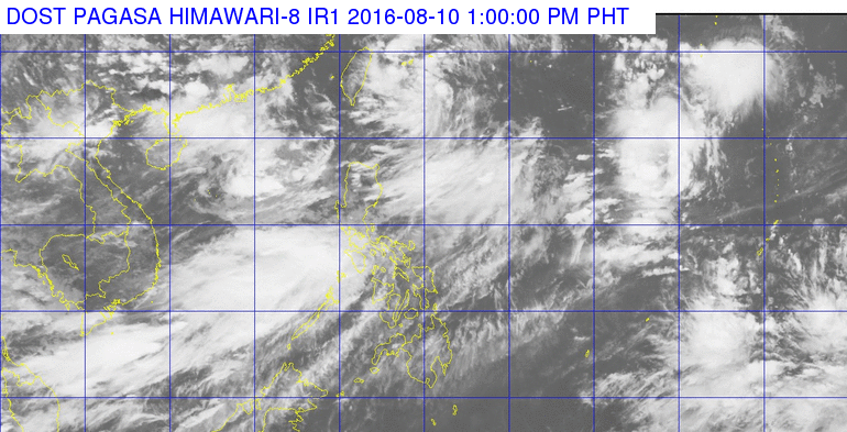 LPA off Batanes enhancing southwest monsoon