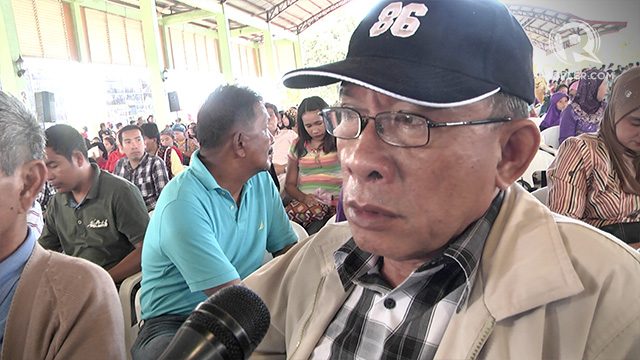 RIVALRY. Abdul Sahrin, secretary general of the MNLF-Sema faction, warns that Sulu will reject the BBL.  