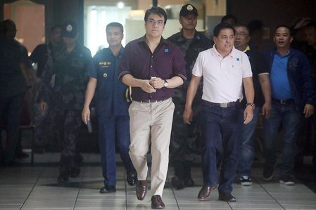 Weeks before plunder verdict, Bong Revilla allowed to see dad in hospital