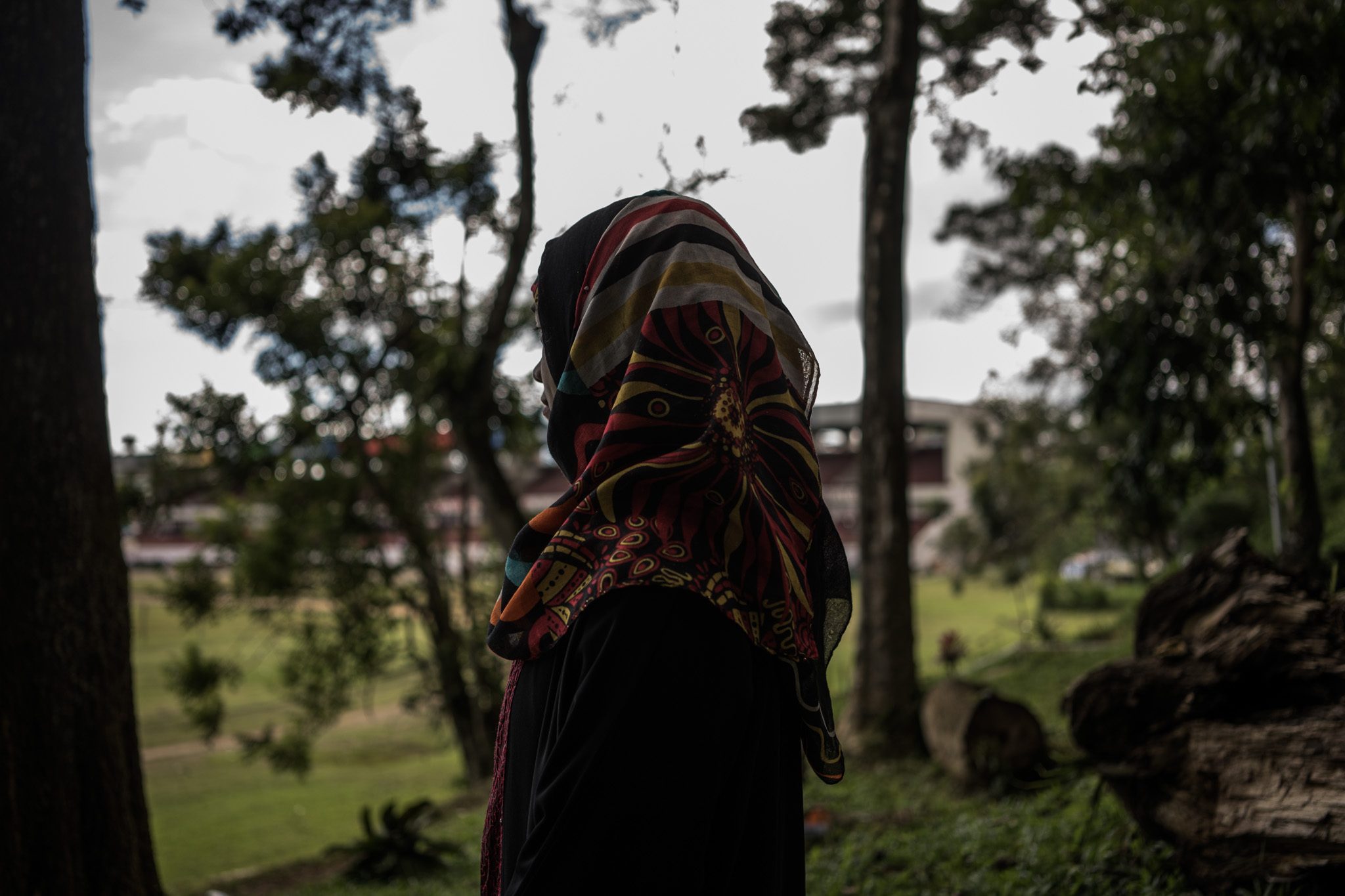 IDEAL DEATH. 'For me, dying as a mujahideen is the ideal death,' says Sakeena, who thought of joining Maute-ISIS training, but was discouraged by her mother. Photo by Martin San Diego/Rappler  