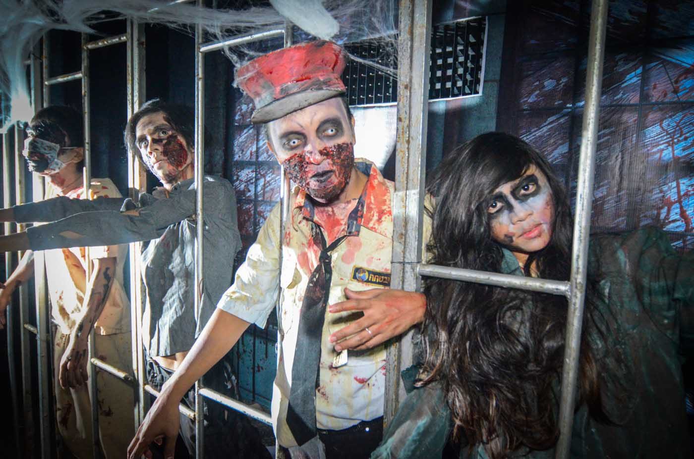 ROTTING FLESH. The makeup and props at Terminus make for a convincing experience. Photo by Alecs Ongcal/Rappler  