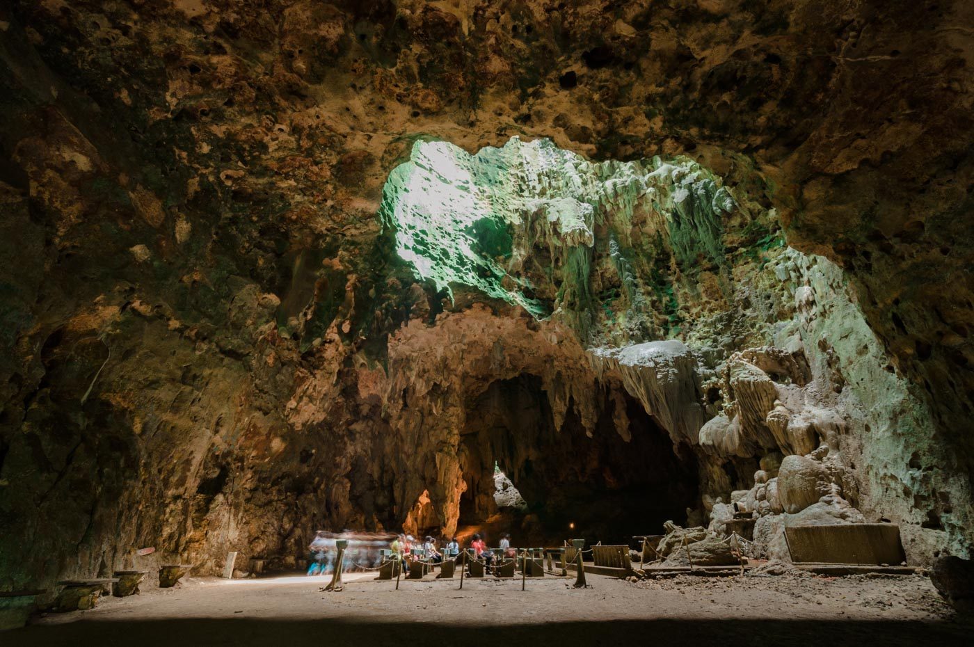 PRESERVING CALLAO CAVE. A breathtaking view of the chapel inside Callao Cave's first chamber. Photo by Reiniel Pasquin 