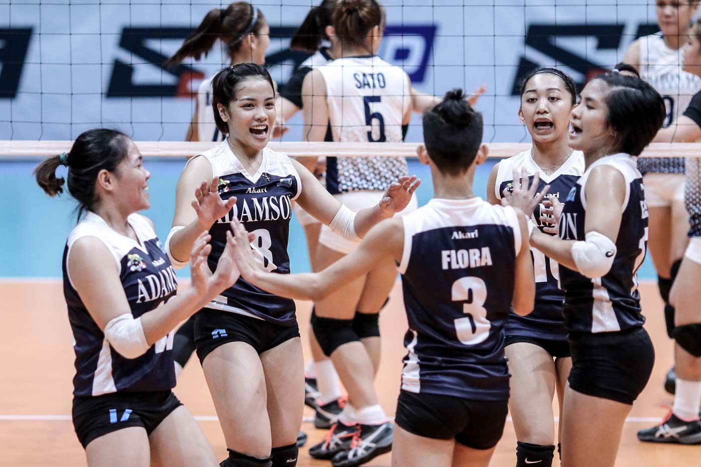 Adamson Lady Falcons prevail over skidding NU Lady Bulldogs