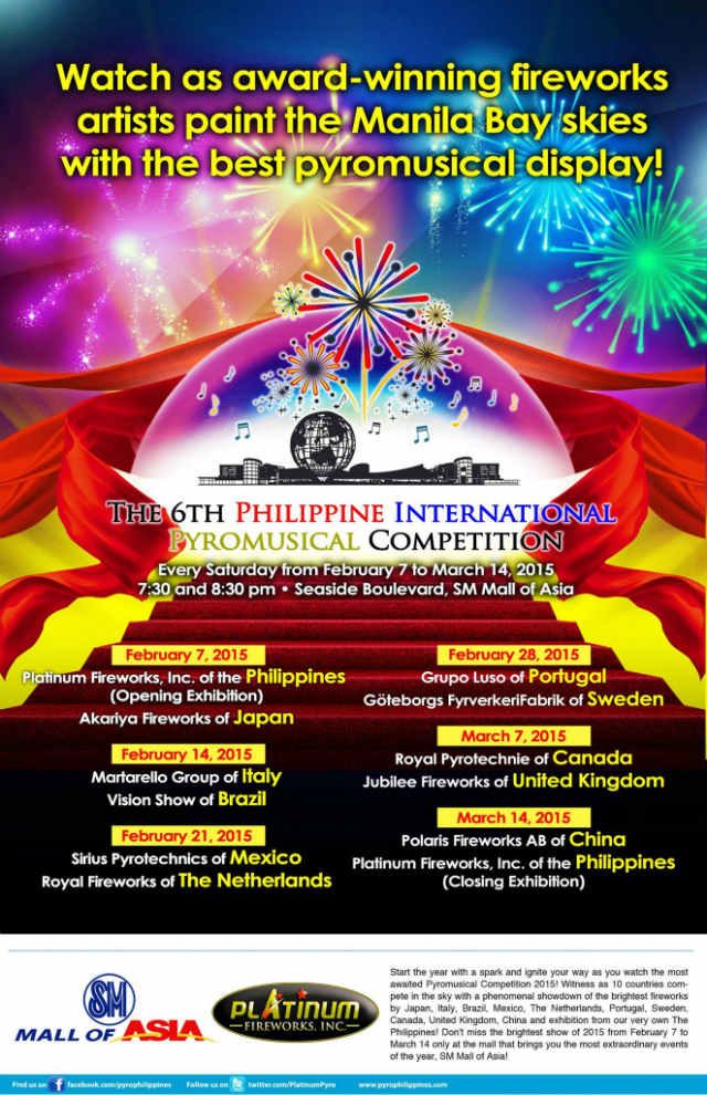 Photo from Facebook/Philippine International Pyromusical Competition 