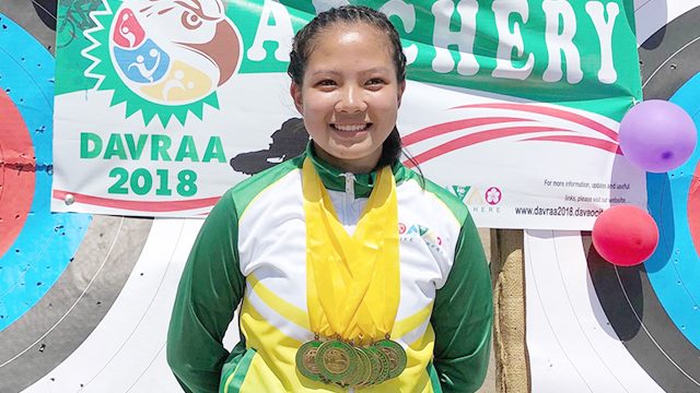 Davao archer Franceska Gacal targets multiple golds in her first Palaro stint