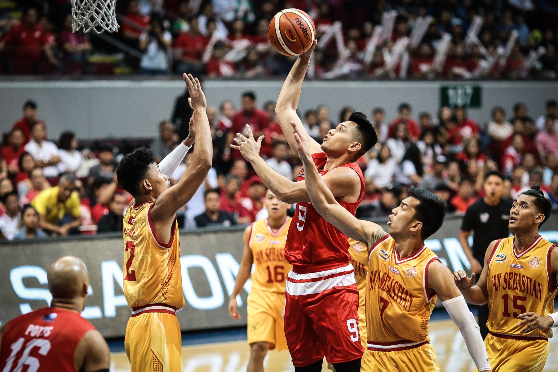 Stags thrash Blazers by 30 points, Red Lions cruise to 5th straight win