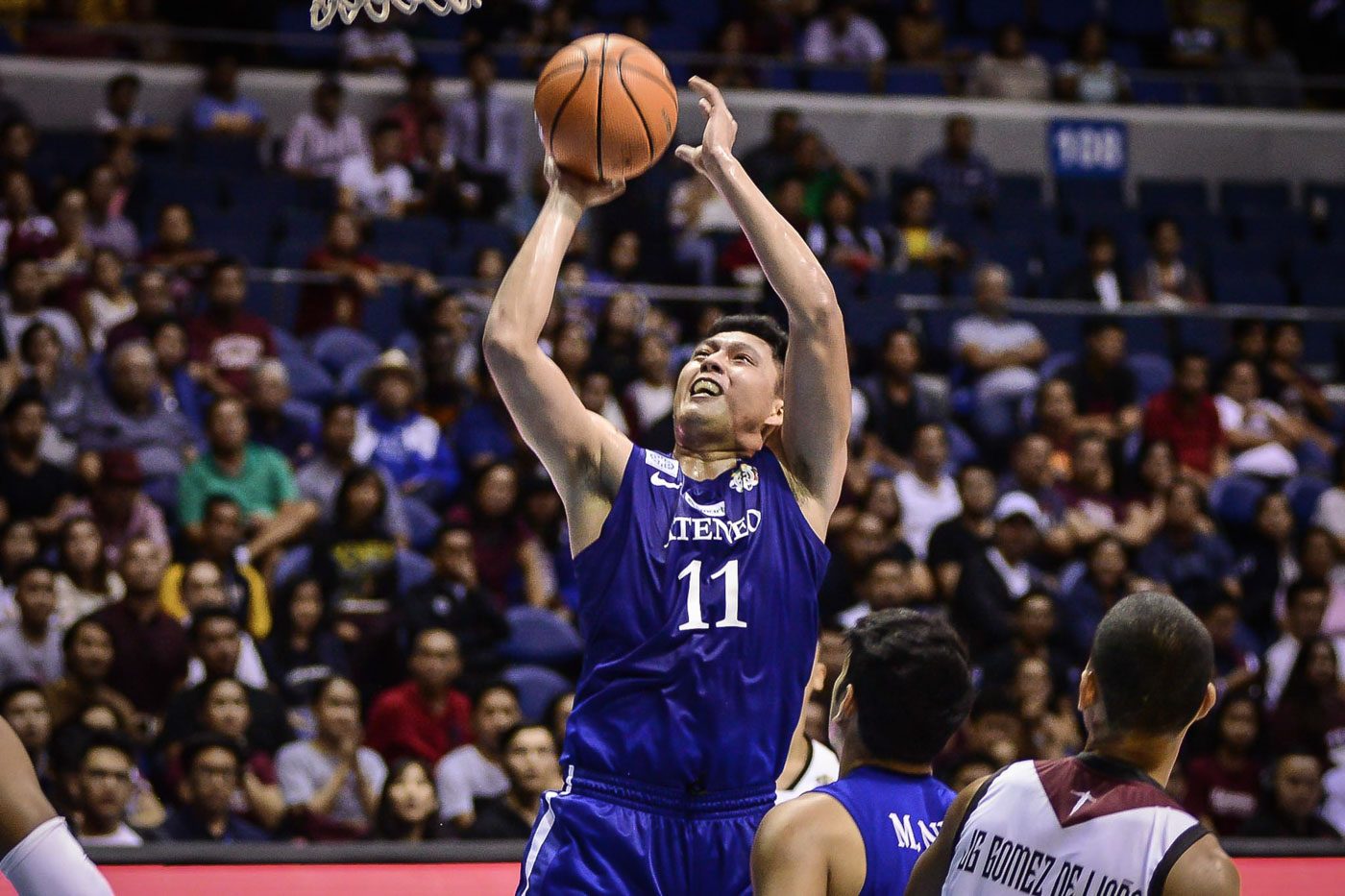 Blue Eagles lock down the Fighting Maroons to remain undefeated