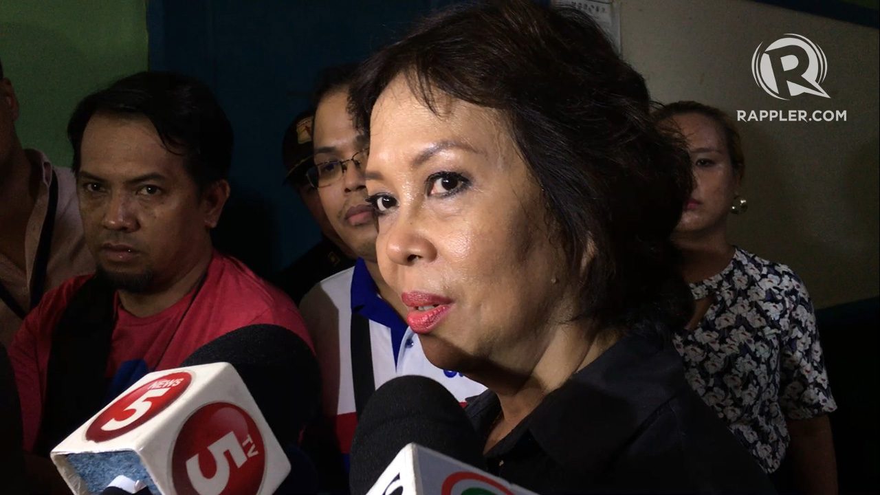 COUNSEL. Lawyer Minerva Ambrosio will represent the witnesses. Photo by Eloisa Lopez/Rappler