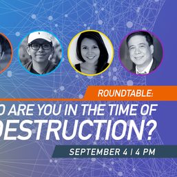 #ThinkPH 2018: Who are you in the time of creative destruction?