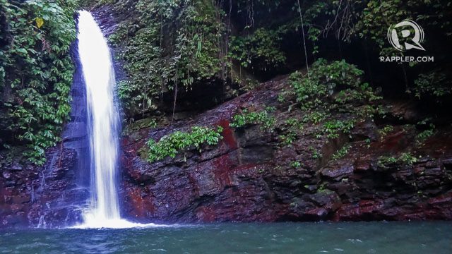 KASABANGAN. Kasabangan Falls boasts refreshing but chilly waters. 