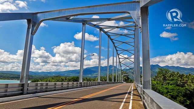 BILIRAN BRIDGE. This bridge connects Biliran Island to Leyte. 