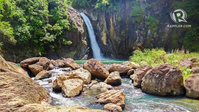 TINAGO FALLS. Tinago is the most popular of the waterfalls in Biliran 
