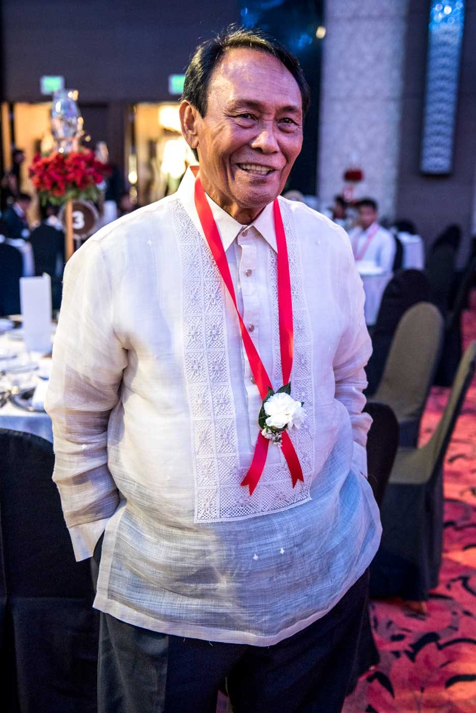 Boxing legend Rene Barrientos, who defeated Ruben Navarro in 1968 to win the WBC junior lightweight championship. Photo by Arvee Eco/Rappler 