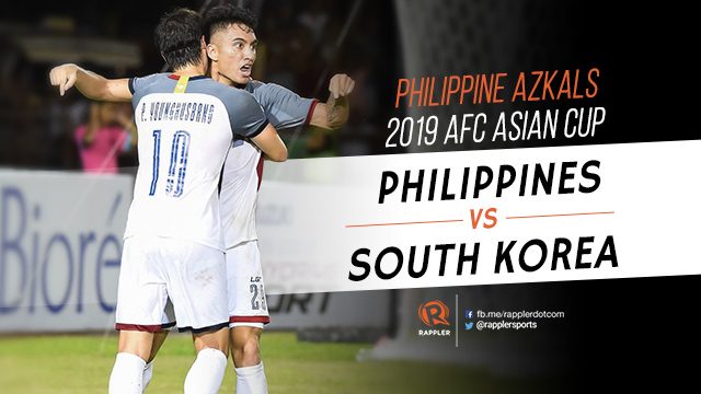 HIGHLIGHTS: Philippines vs South Korea – Asian Cup 2019