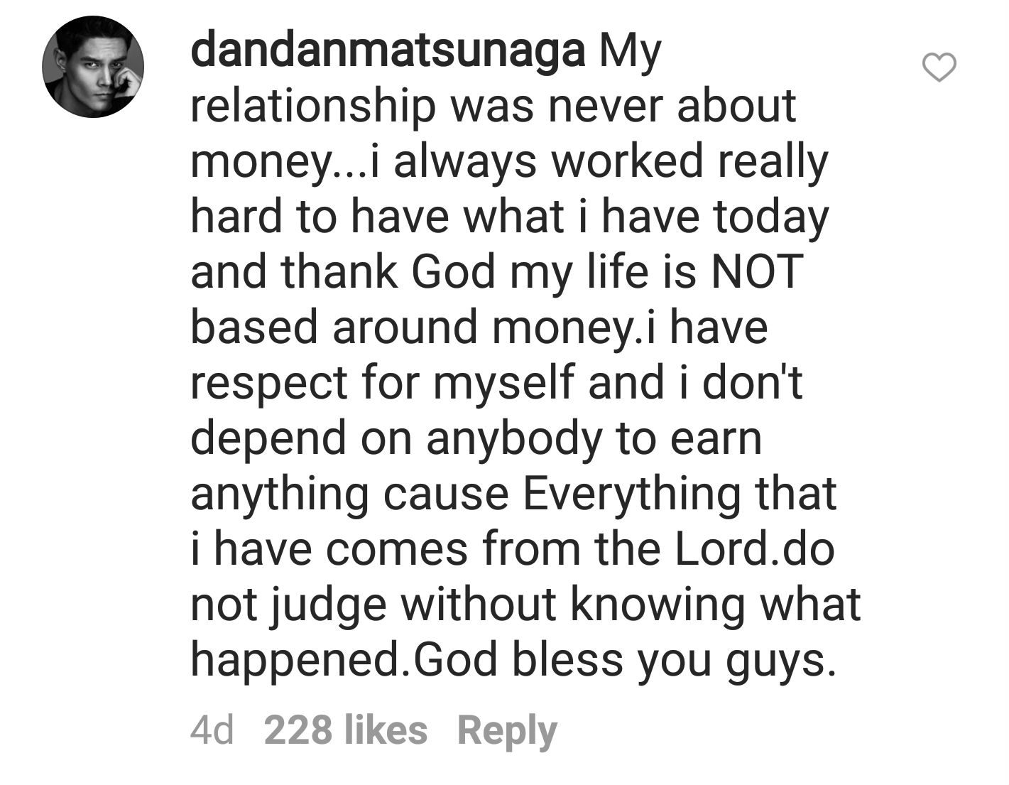 Screengrab from Instagram/@dandanmatsunga 