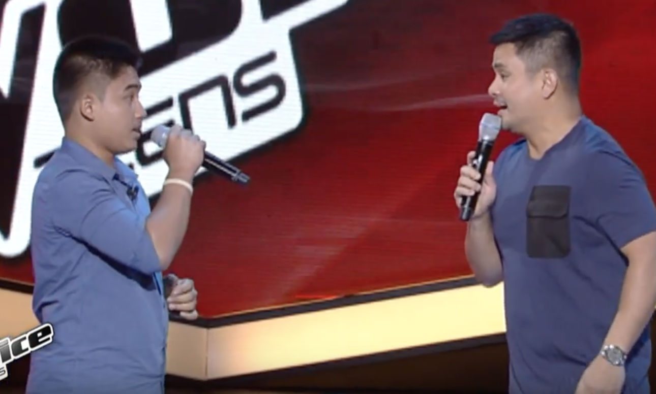 WATCH: Ogie Alcasid performs with contestant in ‘The Voice Teens’