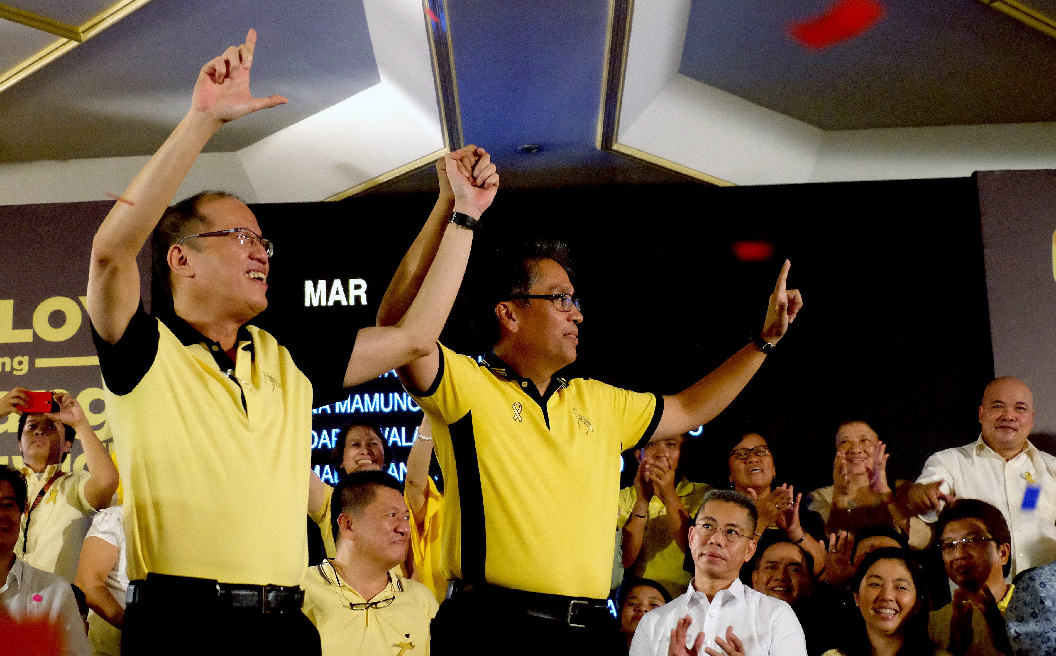 AQUINO 2.0. Will President Aquino's endorsement of his anointed one, Mar Roxas, work wonders? Photo courtesy of Malacañang Photo Bureau   