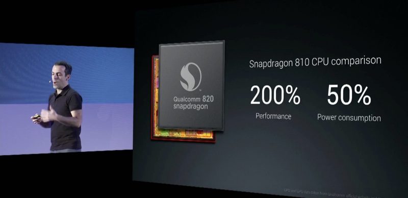 Salah satu varian Xiaomi Mi 5 menggunakan prosesor Snapdragon 820. 