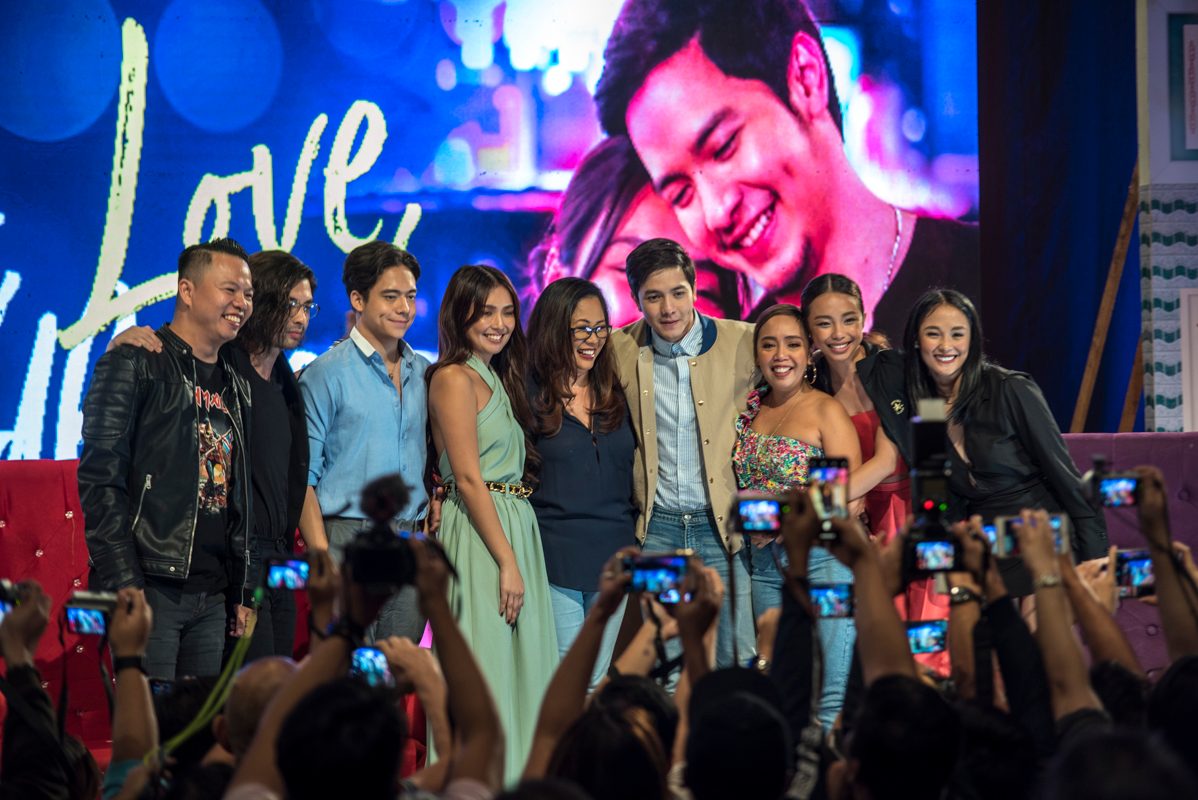 HELLO, LOVE, GOODBYE. The cast during the movie press conference at the Dolphy Theater. Photo by Rob Reyes/Rappler 