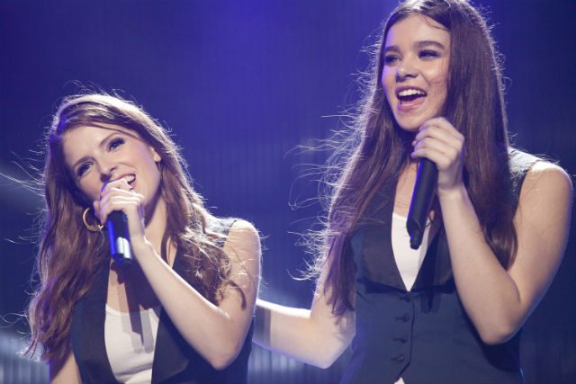 BECA AND EMILY. Hailee Steinfeld makes her 'Pitch Perfect 2' debut. Photo courtesy of Columbia Pictures 