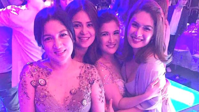 IN PHOTOS: Celebrity guests at Camille Prats, VJ Yambao’s wedding