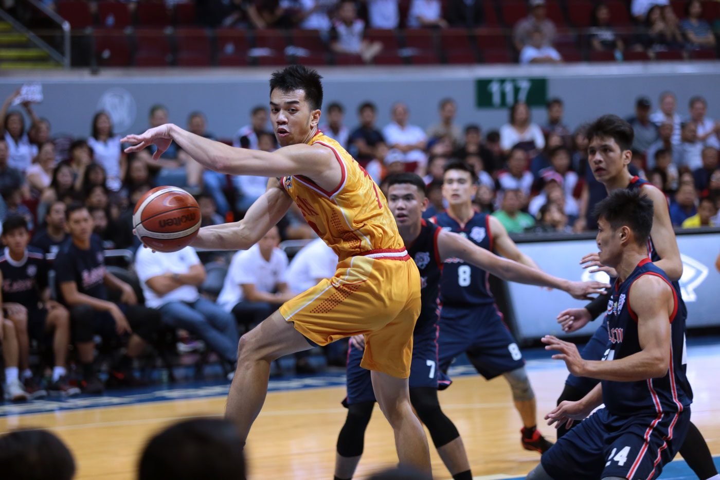 San Sebastian Golden Stags secure 4th seed place over Letran Knights