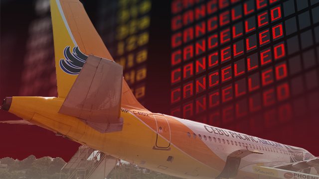 Canceled Cebu Pacific flights for May 2019