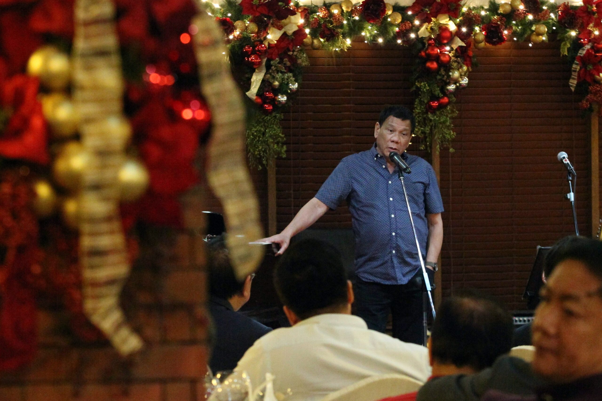 How Duterte will spend 1st Christmas as president