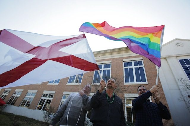 Confusion in Alabama after judges defy gay marriage ruling