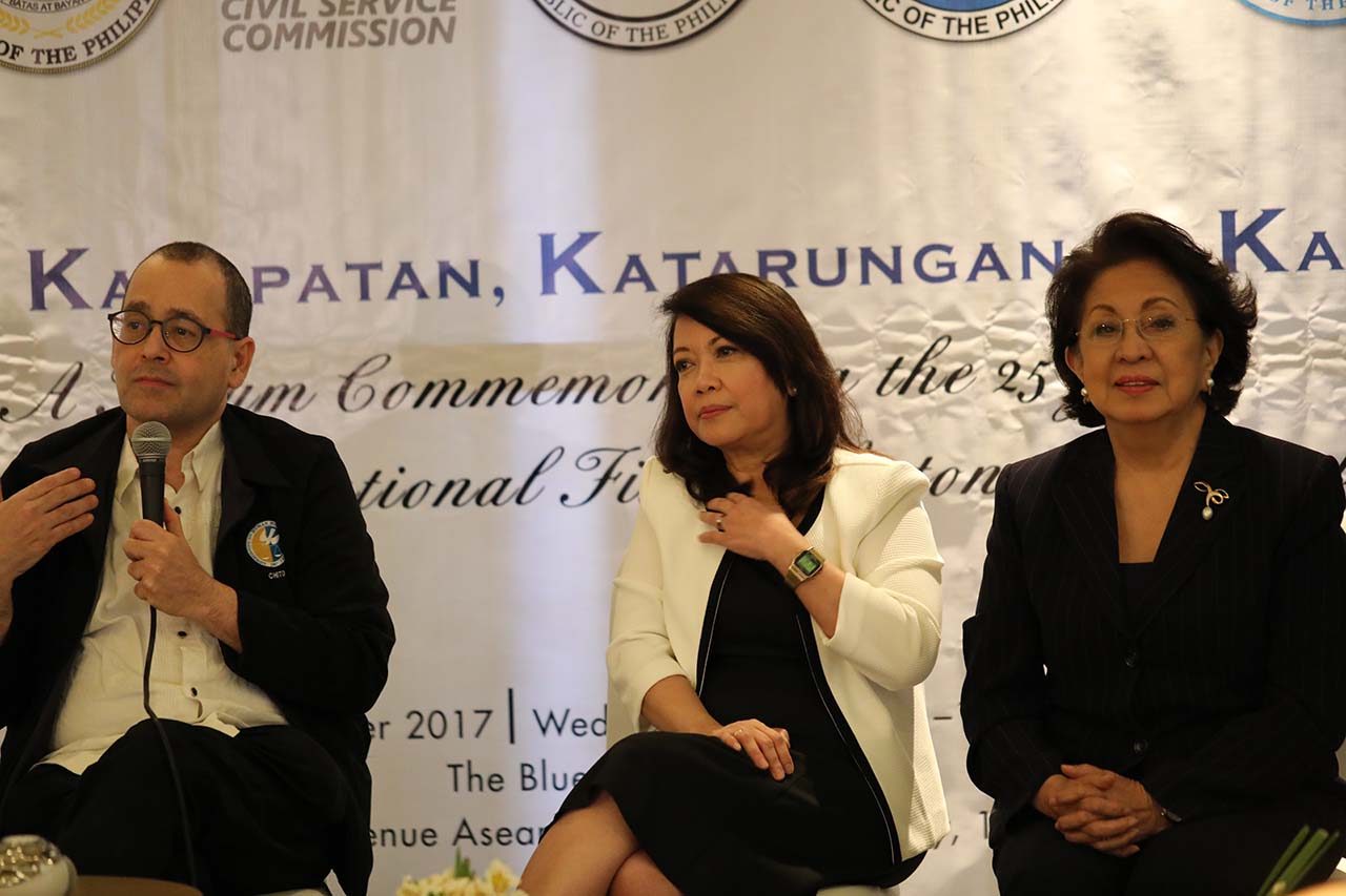 Avengers or Suicide Squad? When Sereno and Morales attend a forum together